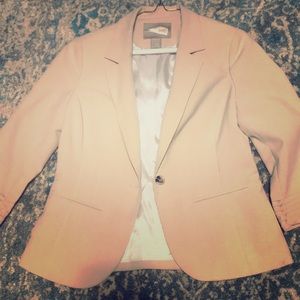 Forever 21 cream cropped blazer!